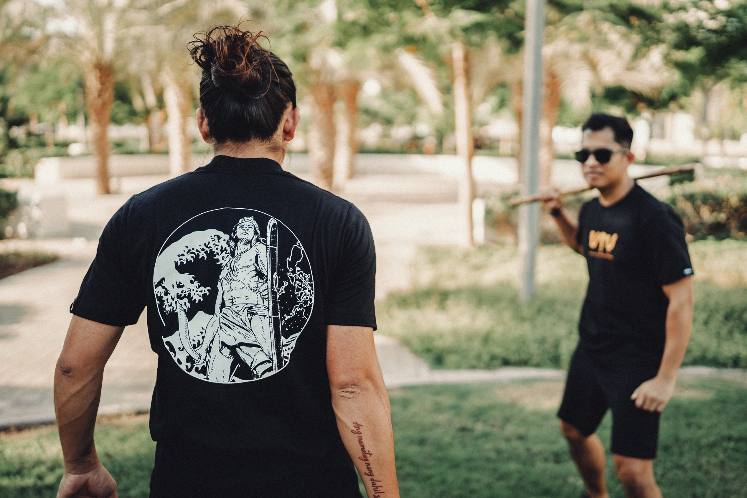 Load video: Anyo is the way of expression of Filipino martial practice through creative dancing with sticks or swords.